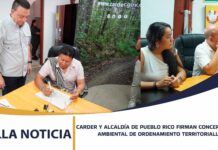 CARDER Y ALCALDÍA DE PUEBLO RICO FIRMAN LA CONCERTACIÓN AMBIENTAL DE LA REVISIÓN DEL ESQUEMA DE ORDENAMIENTO TERRITORIAL