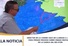 EL DIRECTOR DE LA CARDER HACE UN LLAMADO A LA ANT PARA FRENAR PROCESO SOBRE PREDIO PROTEGIDO EN LA CUENCA DEL RÍO OTÚN