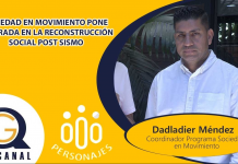 SOCIEDAD EN MOVIMIENTO PONE LA MIRADA EN LA RECONSTRUCCIÓN SOCIAL POST SISMO