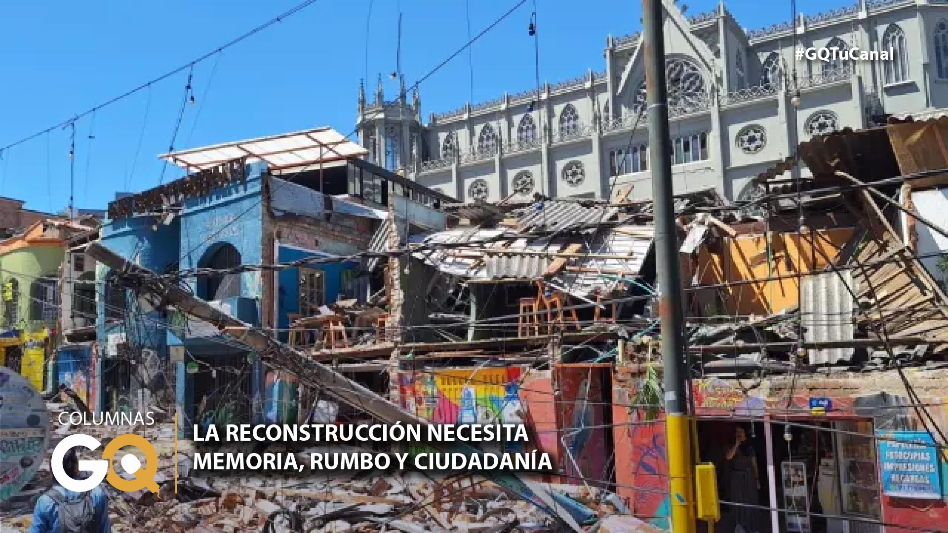 LA RECONSTRUCCIÓN NECESITA MEMORIA, RUMBO Y CIUDADANÍA