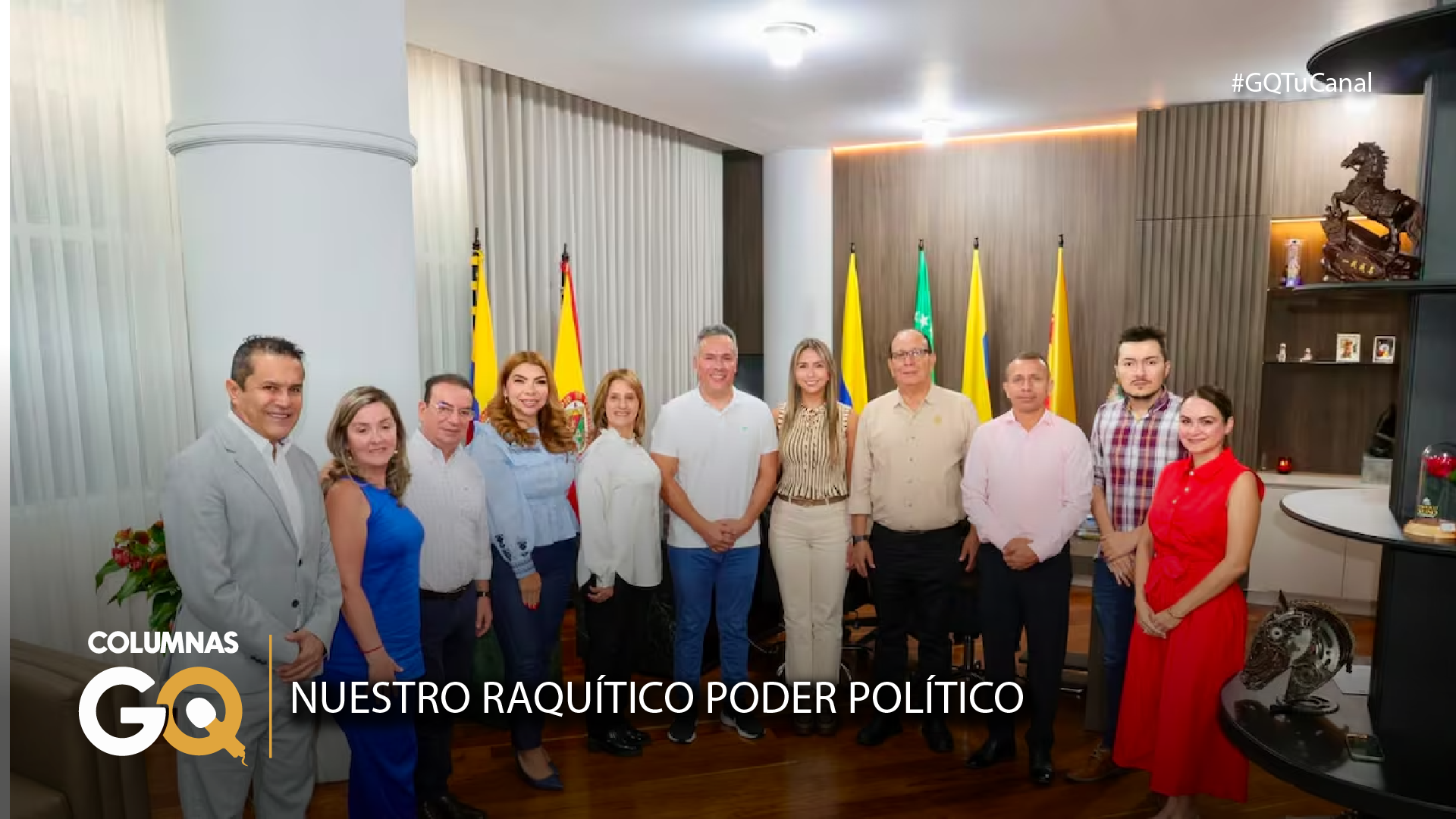 NUESTRO RAQUÍTICO PODER POLÍTICO