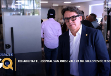 REHABILITAR EL HOSPITAL SAN JORGE VALE 70 MIL MILLONES DE PESOS