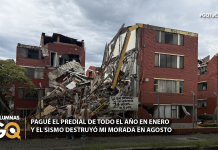 Pagué el predial de todo el año en enero y el sismo destruyó mi morada en agosto: ¿Por qué la Alcaldía debe devolver el dinero de lo que ya no existe?