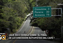 ¿QUÉ DICE ODINSA SOBRE EL FINAL DE LA CONCESIÓN AUTOPISTAS DEL CAFÉ ?